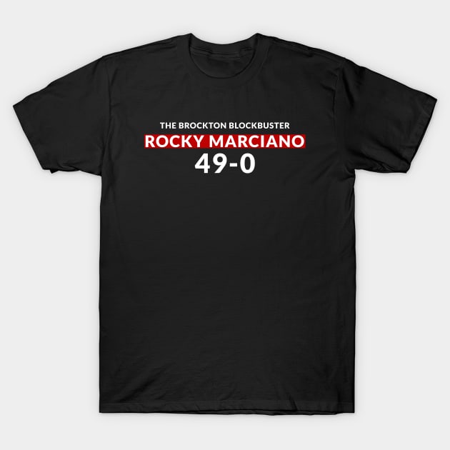 Rocky marciano t shirt clearance